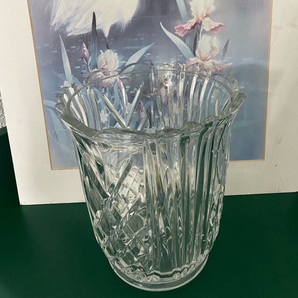 Other - LARGE CRYSTAL VASE